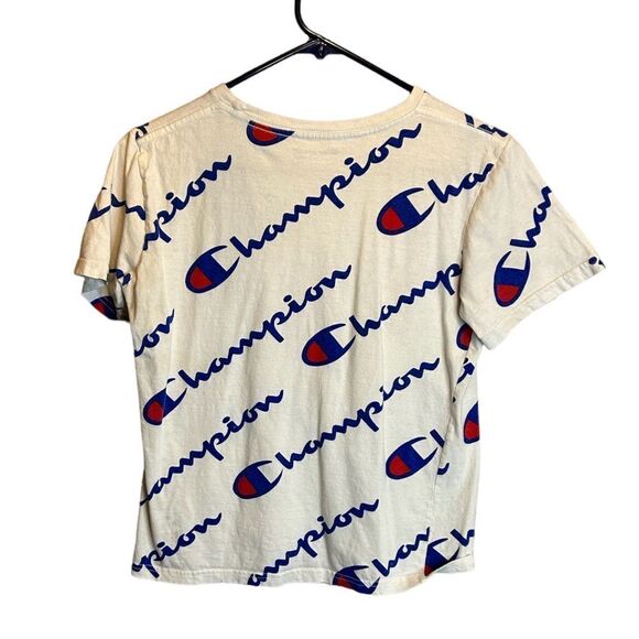 5 for $25🔥Boys Large Champion White Logo T-Shirt - Picture 2 of 6